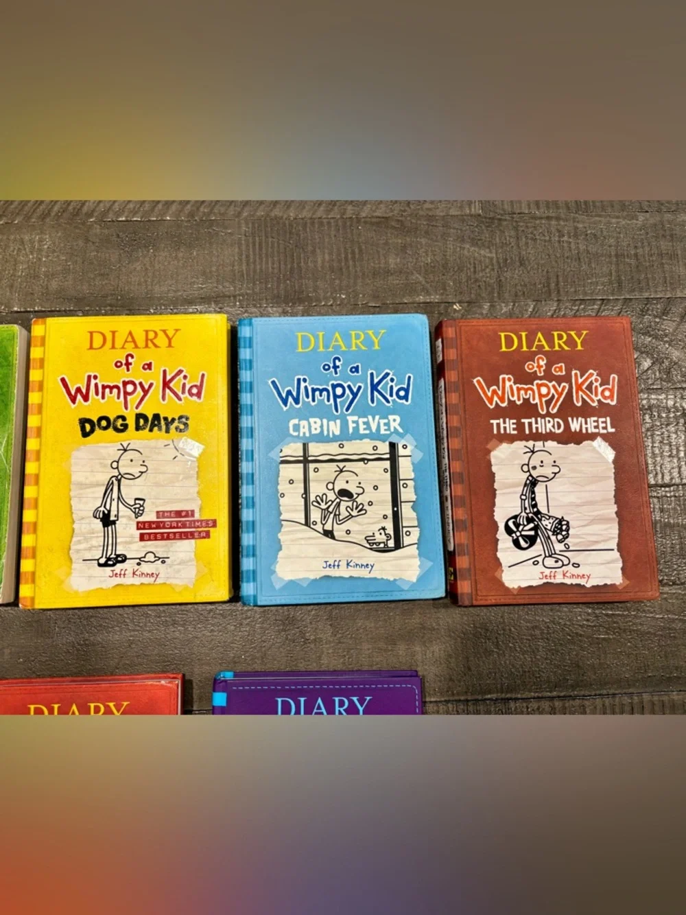 Signed Diary of a Wimpy Kid Bundle by Jeff Kinney
